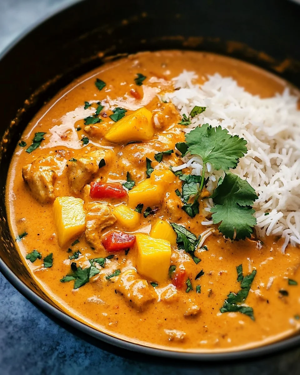 Mango Chicken Curry