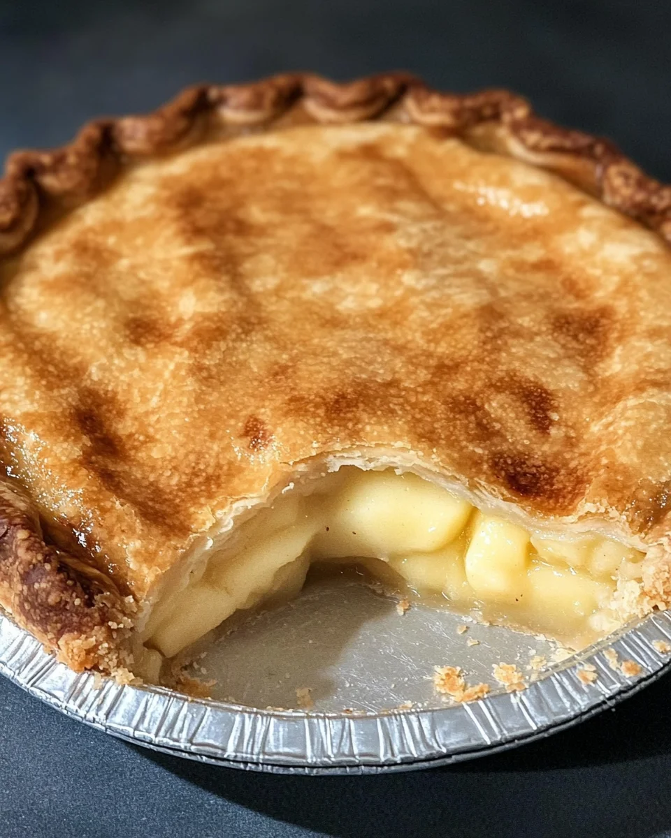 Marlborough Pie (Apple Custard Pie)