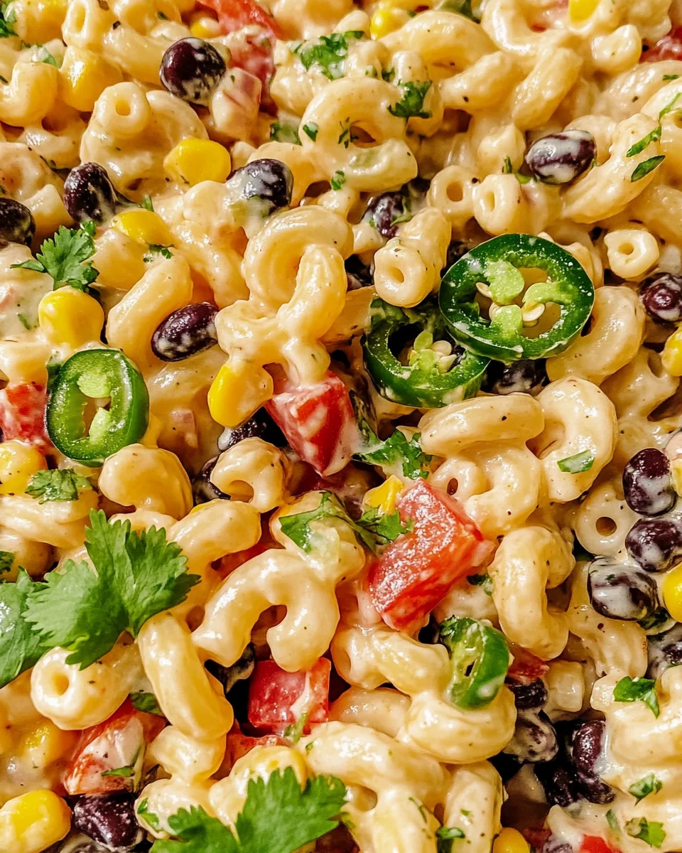 Mexican Macaroni Salad Recipe