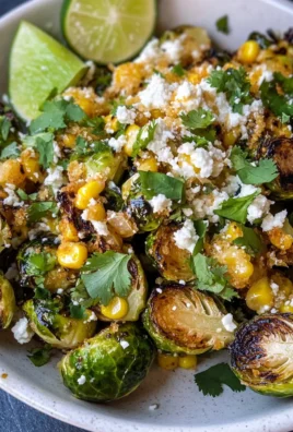 Mexican Street Corn Brussels Sprouts