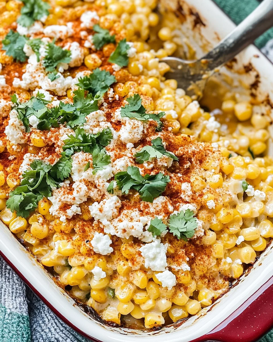 Mexican Street Corn Casserole