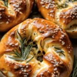 Mozzarella Stuffed Soft Pretzels