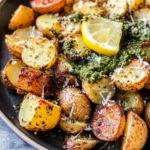 Parmesan Pesto Roasted Potatoes