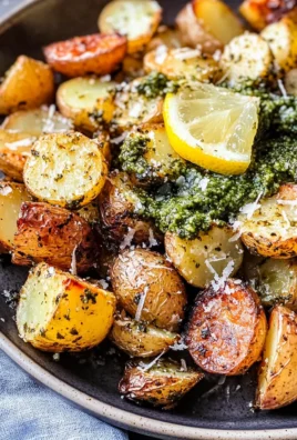 Parmesan Pesto Roasted Potatoes
