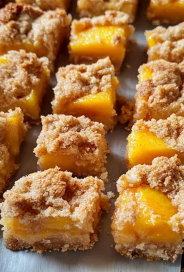Peach Crumb Bars
