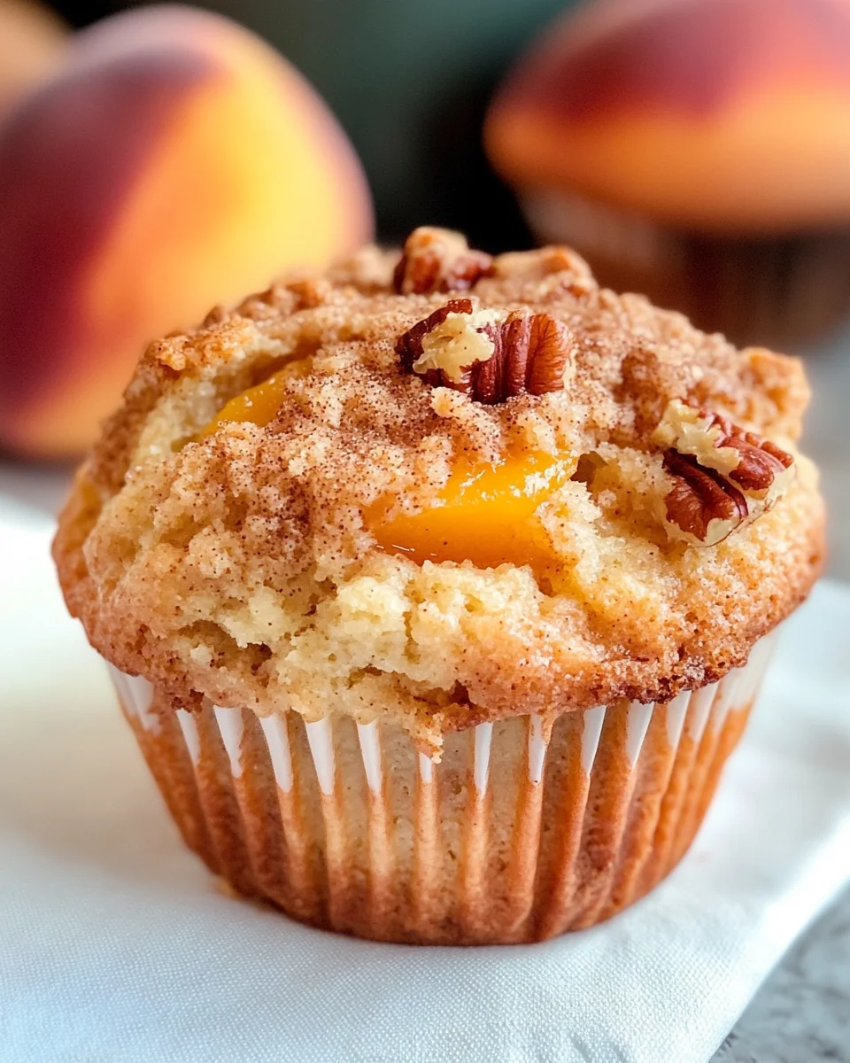 Peach Muffins