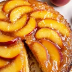 Peach Upside-Down Cake Recipe