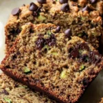 Peanut Butter Chocolate Chip Zucchini Bread