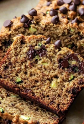 Peanut Butter Chocolate Chip Zucchini Bread