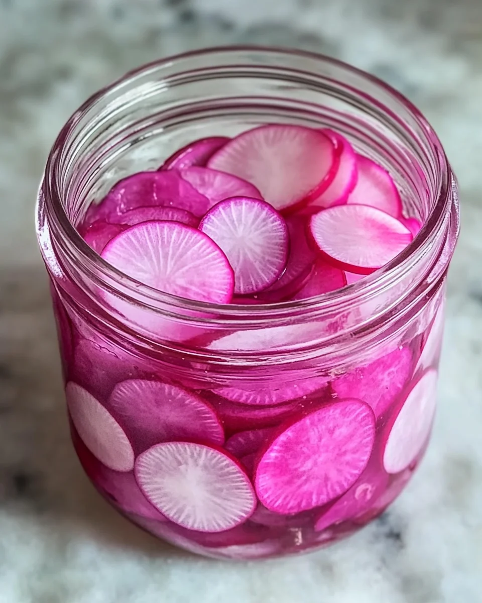 Quick & Easy Pickled Radishes