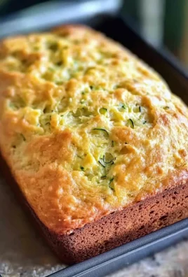 Savory Zucchini Cheddar Quick Bread
