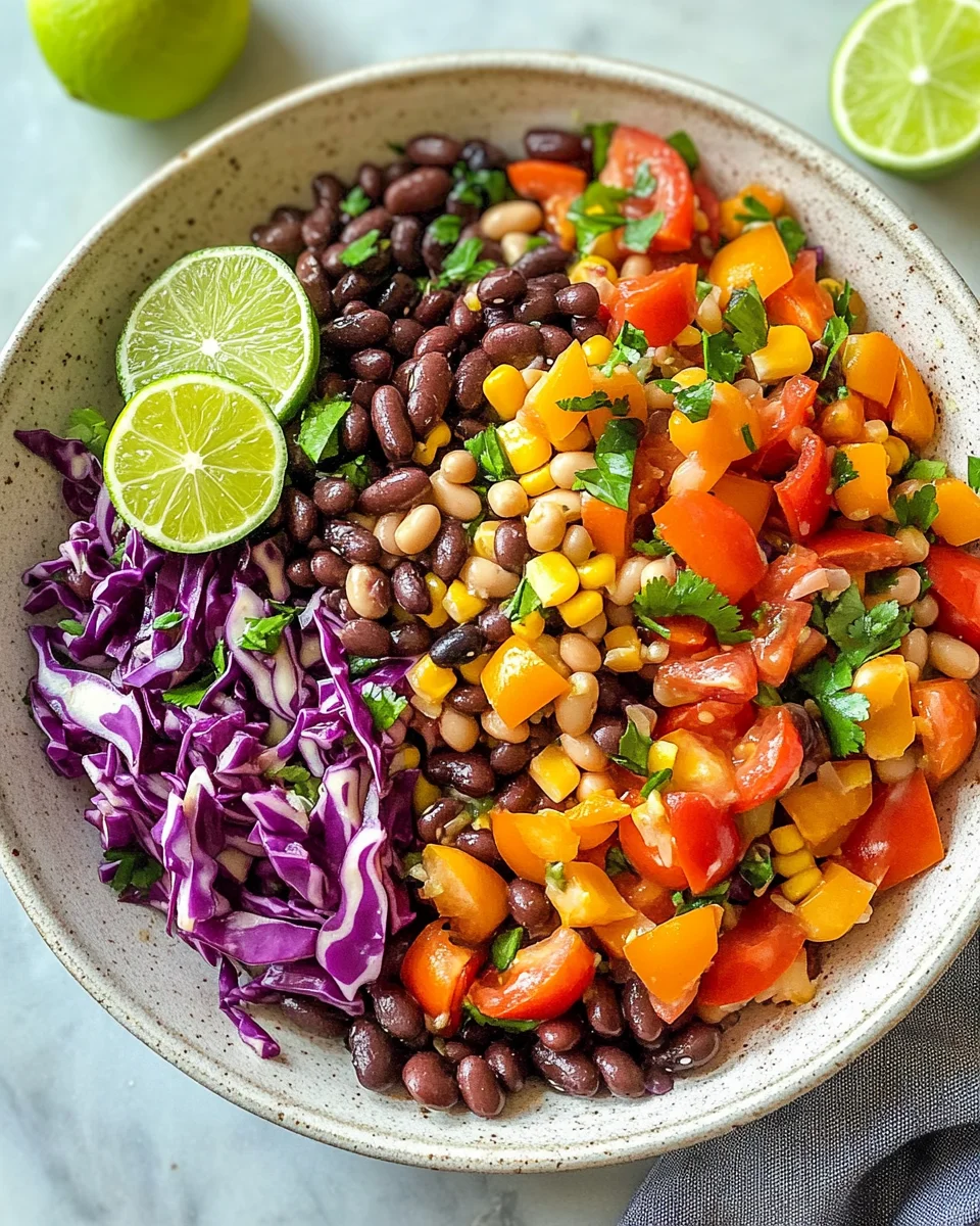 Southwest Dense Bean Salad