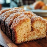 Spiced Apple Cider Donut Loaf