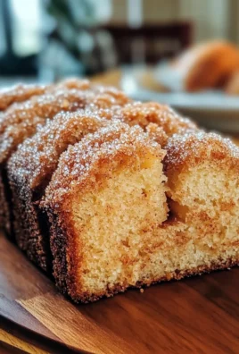 Spiced Apple Cider Donut Loaf