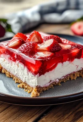 Strawberry Pretzel Jello Salad