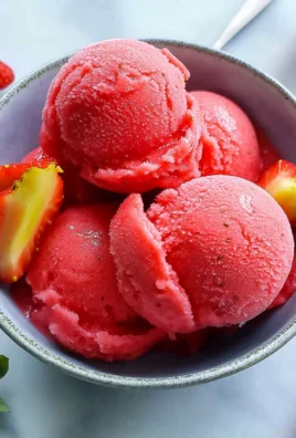 Strawberry Sorbet