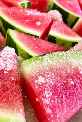 Tequila-Soaked Watermelon Wedges