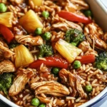 Teriyaki Chicken and Rice Casserole