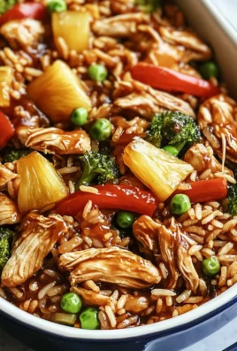 Teriyaki Chicken and Rice Casserole