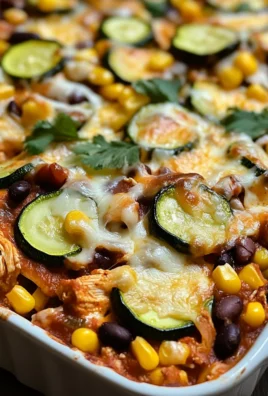 Tex-Mex Chicken & Zucchini Casserole