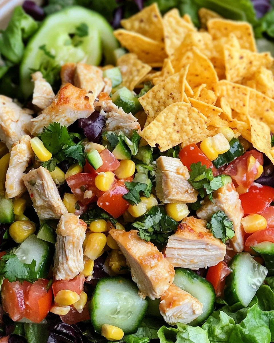 Tex-Mex Chopped Chicken Salad