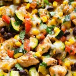 Tex Mex Chicken and Zucchini Recipe