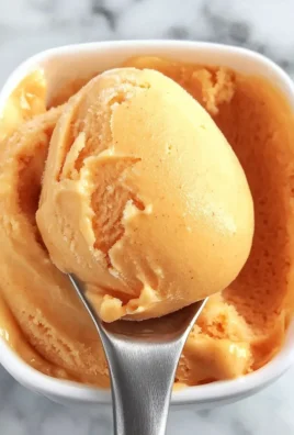 The Best Peach Sorbet Without Ice Cream Maker