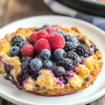 Triple Berry Dump Cake Recipe