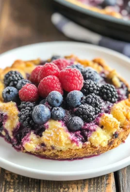 Triple Berry Dump Cake Recipe
