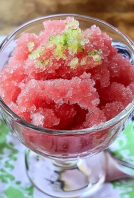 Watermelon Granita - Easy 3-Ingredient Recipe