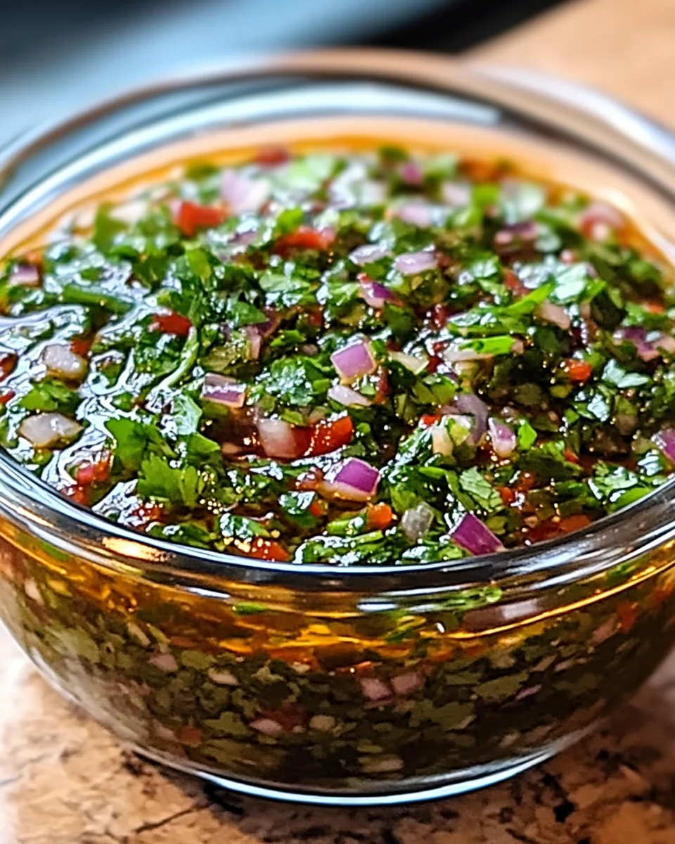 Zesty Smoky Red Chimichurri to Elevate Your Dishes