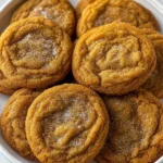 chewy maple pumpkin cookies