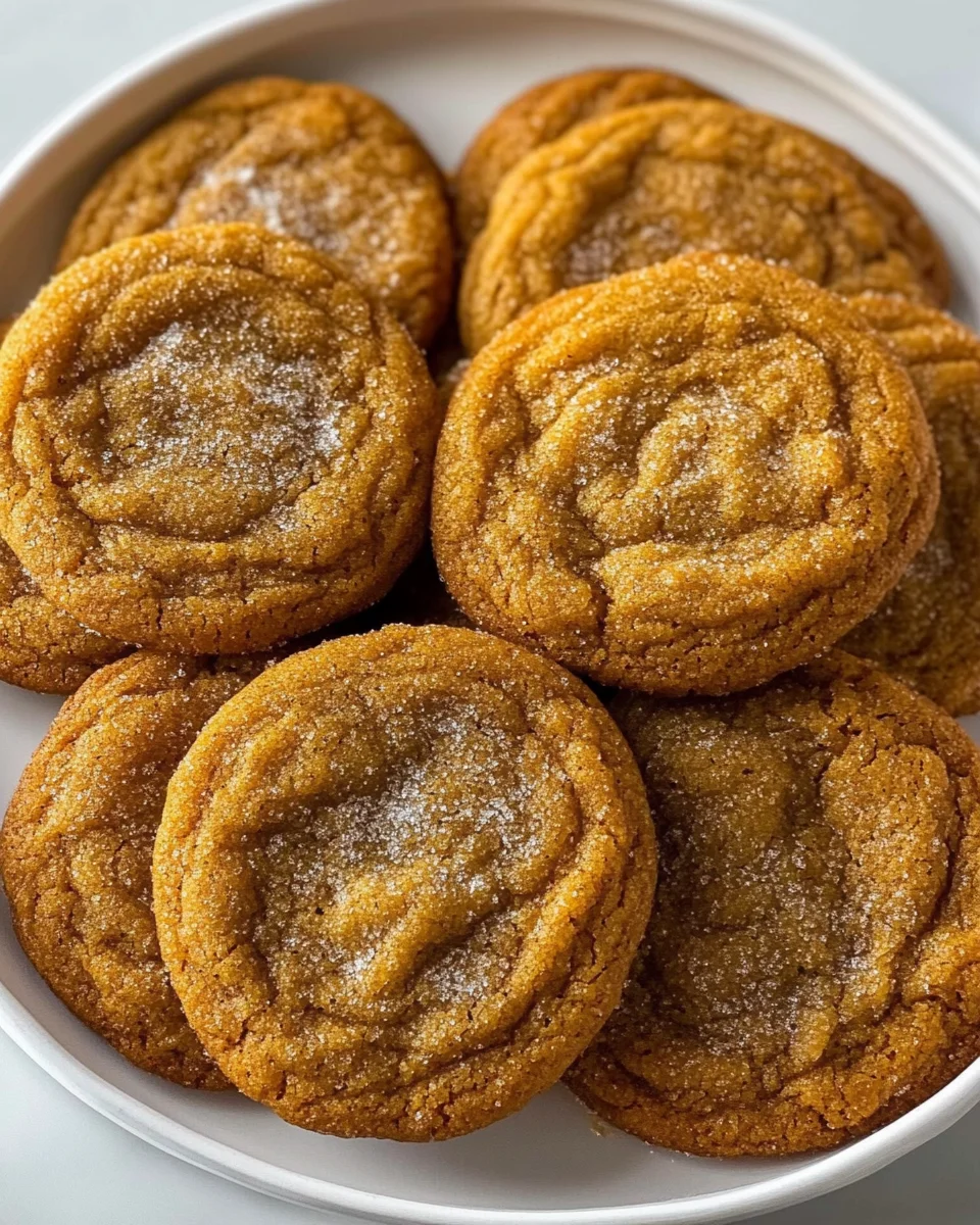 chewy maple pumpkin cookies